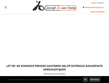 Tablet Screenshot of jonghenvanosta.nl